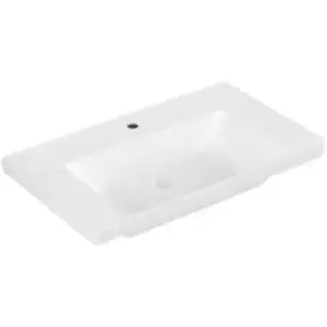 Villeroy & Boch, Lavabo, V&B lavabo armoire SUBWAY 3.0 800x470mm o ÜL m HL stone white C+ (470 mm, 800 mm)
