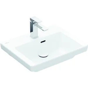 Villeroy & Boch, Lavabo, V&B lave-mains SUBWAY 3.0 500x400mm o ÜL avec HL we (400 mm, 500 mm)