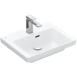 Villeroy & Boch, Lavabo, V&B lave-mains SUBWAY 3.0 500x400mm avec cuve...