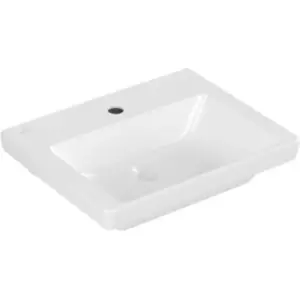 Villeroy & Boch, Lavabo, V&B lave-mains SUBWAY 3.0 500x400mm o ÜL avec HL we (400 mm, 500 mm)