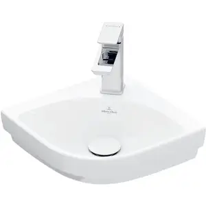 Villeroy & Boch, Lavabo, V&B lave-mains d'angle SUBWAY 3.0 320mm Col s...
