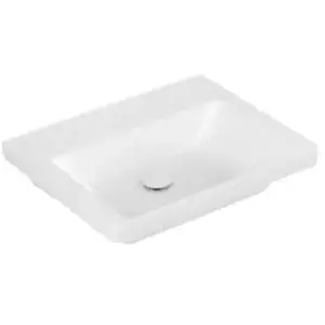 Villeroy & Boch, Lavabo, V&B lavabo SUBWAY 3.0 600x470mm sans lavabo sans robinetterie blanc C (470 mm, 600 mm)