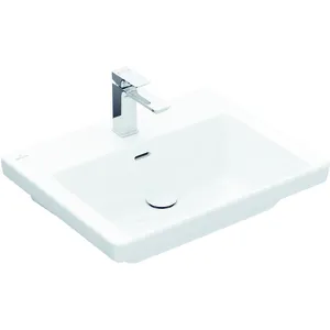 Villeroy & Boch, Lavabo, V&B lavabo armoire SUBWAY 3.0 600x470mm m ÜL m HL poncé we (470 mm, 600 mm) pas cher