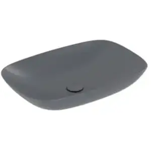 Villeroy & Boch, Évier, V&B lavabo à poser LOOP & FRIENDS avec PLUS 620x420mm graphite C+ (42 cm, 62 cm)