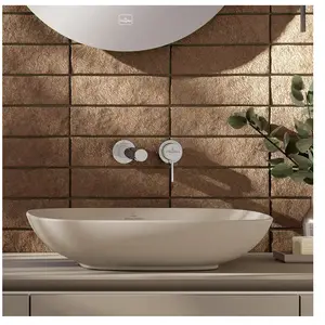 Villeroy & Boch, Lavabo, V&B lavabo à poser LOOP & FRIENDS sans vidage 620x420mm almond C+ (420 mm, 620 mm)