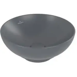 Villeroy & Boch, Évier, Lavabo à poser V&B LOOP & FRIENDS avec PLC d= 380mm graphite C+ pas cher
