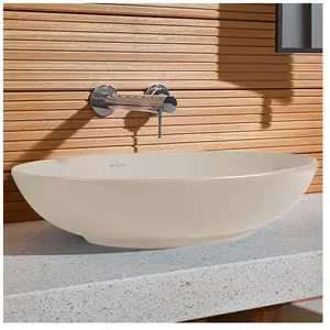 Vasque à poser - VILLEROY & BOCH - Loop & Friends - Almond CeramicPlus...