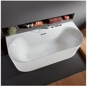 Villeroy & Boch Loop & friends half vrijstaand bad - 180x80cm - Acryl ... pas cher