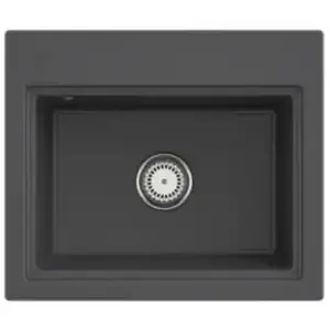 Villeroy & Boch, Évier, V&B Evier SUBWAY STYLE 60 S 60x51cm mtr. alu bur. manuel gris (51 cm)