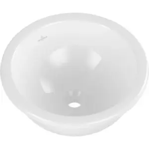 Villeroy & Boch, Lavabo, V&B lavabo encastré LOOP & FRIENDS avec PLL, rond d= 450mm we C+ (450 mm, 450 mm) pas cher
