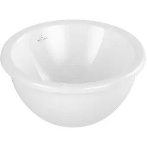 Villeroy & Boch, Lavabo, V&B lavabo à encastrer LOOP & FRIENDS avec PL, rond d= 380mm we C+ (380 mm, 380 mm) pas cher