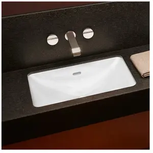 Villeroy & Boch, Lavabo, V&B lavabo à encastrer LOOP & FRIENDS avec lavabo rectangulaire 615x380mm we C+ (380 mm, 615 mm) pas cher