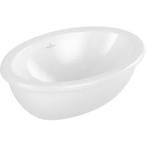 Villeroy & Boch, Lavabo, V&B lavabo à encastrer LOOP & FRIENDS avec PL, ov 430x285mm we C+ (280 mm, 430 mm)