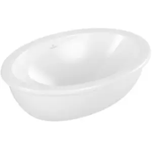 Villeroy & Boch Loop&Friends - Inbouw wastafel, 56x38 cm, met overloop...