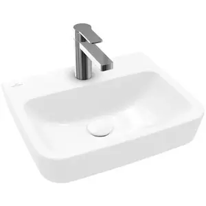 Villeroy & Boch, Lavabo, V&B Lave-mains à poser O.NOVO 450x370mm sans lavabo AntiBac C+ (450 mm)