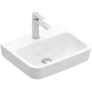 Villeroy & Boch, Lavabo, V&B lave-mains O.NOVO 500x370mm sans lavabo blanc (370 mm, 500 mm)