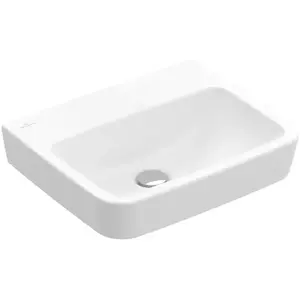 Villeroy & Boch, Lavabo, V&B lave-mains O.NOVO 500x370mm o HL sans PLC we C+ (370 mm, 500 mm)