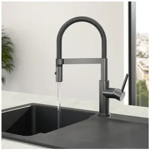 Villeroy Steel Expert Compact Robinetterie de cuisine, en Acier inoxyd... pas cher