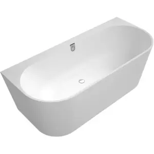 Baignoire îlot 180 x 80 VILLEROY & BOCH Oberon 2.0 blanc mat