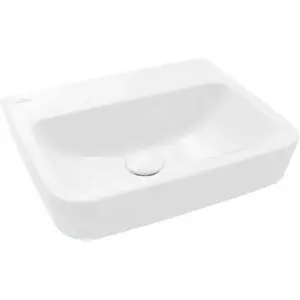 Villeroy & Boch, Lavabo, V&B Lave-mains à poser O.NOVO 450x370mm o HL sans PLC we C+ (370 mm, 450 mm)