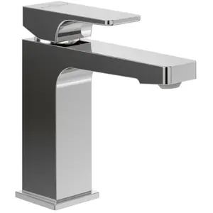 Mitigeur lavabo VILLEROY ET BOCH Architectura Square avec tirette Chro... pas cher