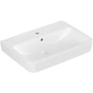 Villeroy & Boch, Lavabo, V&B lavabos à poser O.NOVO 650x460mm avec cuvette, blanc C (460 mm, 650 mm)