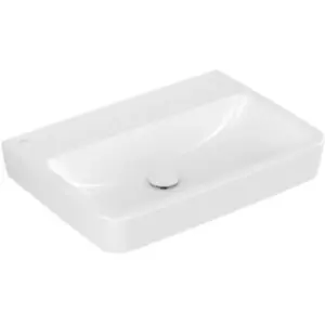 Villeroy & Boch, Lavabo, V&B lavabo à poser O.NOVO 65x46cm sans HL sans PLC blanc (460 mm, 650 mm)