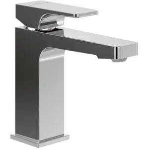 Mitigeur lavabo Architectura Square sans tirette Chrome pas cher