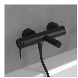 Mitigeur bain douche mécanique VILLEROY ET BOCH Loop & Friends Matt Bl... pas cher