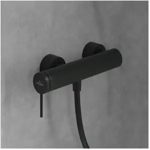 Mitigeur mécanique douche VILLEROY ET BOCH Loop & Friends Matt Black pas cher
