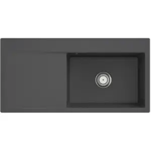Villeroy & Boch, Évier, V&B Evier à encastrer SUBWAY STYLE 60 FLAT 980x490mm Be re Handbet. graphit (Evier encastré, 98 cm)