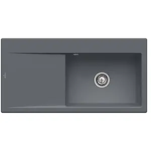 Villeroy & Boch, Évier, V&B Evier SUBWAY STYLE 60 1000x510mm Be re Handbet. graphit (51 cm)