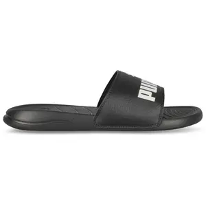 PUMA Popcat 20 Unisex Slippers - Puma Black-Puma Black-Puma White pas cher