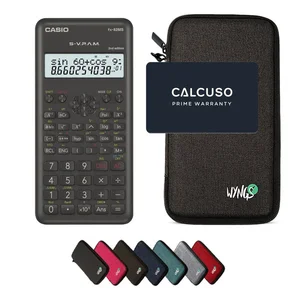 CALCUSO Basispakket donkergrijs met Rekenmachine Casio fx-82 MS 2nd edition