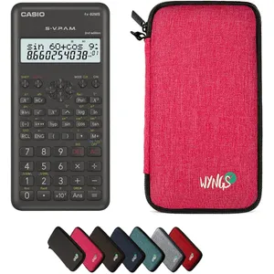 CALCUSO Basispakket roze met Rekenmachine Casio fx-82 MS 2nd edition pas cher
