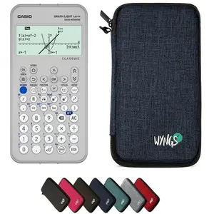 Calculatrice Casio Graph Light avec Housse de Protection WYNGS incluse...