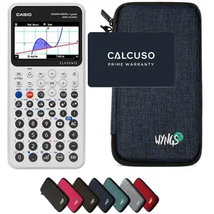Calculatrice Casio Graph Math+ avec Housse de Protection WYNGS incluse... pas cher