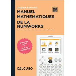 CALCUSO Manuel mathématiques de la NumWorks pas cher