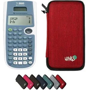 Texas Instruments CALCUSO Basispakket rood met Rekenmachine TI-30XS MultiView en uitgebreide garantie van CALCUSO pas cher