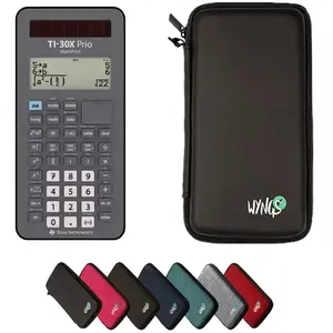Texas Instruments CALCUSO Basispakket zwart met Rekenmachine TI-30X Prio MathPrint en uitgebreide garantie van CALCUSO