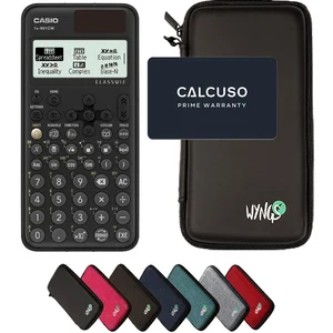 CALCUSO Basispakket zwart met Rekenmachine Casio FX-991CW en uitgebrei... pas cher