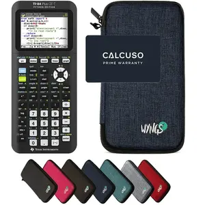 Texas Instruments CALCUSO Basispakket blauw met Grafische Rekenmachine TI-84 Plus CE-T Python Edition