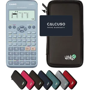 CALCUSO Basispakket zwart met Rekenmachine Casio FX-83GT X blauw