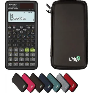 Beschermhoes voor Casio fx-991ES Plus 2nd edition rekenmachine - Zwart