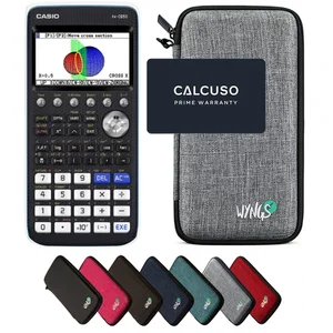 CALCUSO Basispakket lichtgrijs met Grafische Rekenmachine Casio FX-CG ...