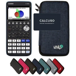 CALCUSO Basispakket blauw met Grafische Rekenmachine Casio FX-CG 50 en...