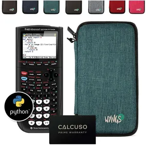 Calculatrice TI-82 Advanced Edition Python avec Housse de Protection W...