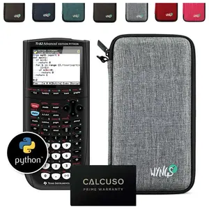 Calculatrice TI-82 Advanced Edition Python avec Housse de Protection W... pas cher