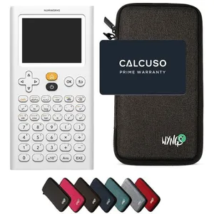 CALCUSO Basispakket donkergrijs met Grafische Rekenmachine Numworks en...