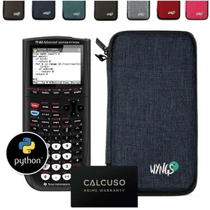 Calculatrice TI-82 Advanced Edition Python avec Housse de Protection W...